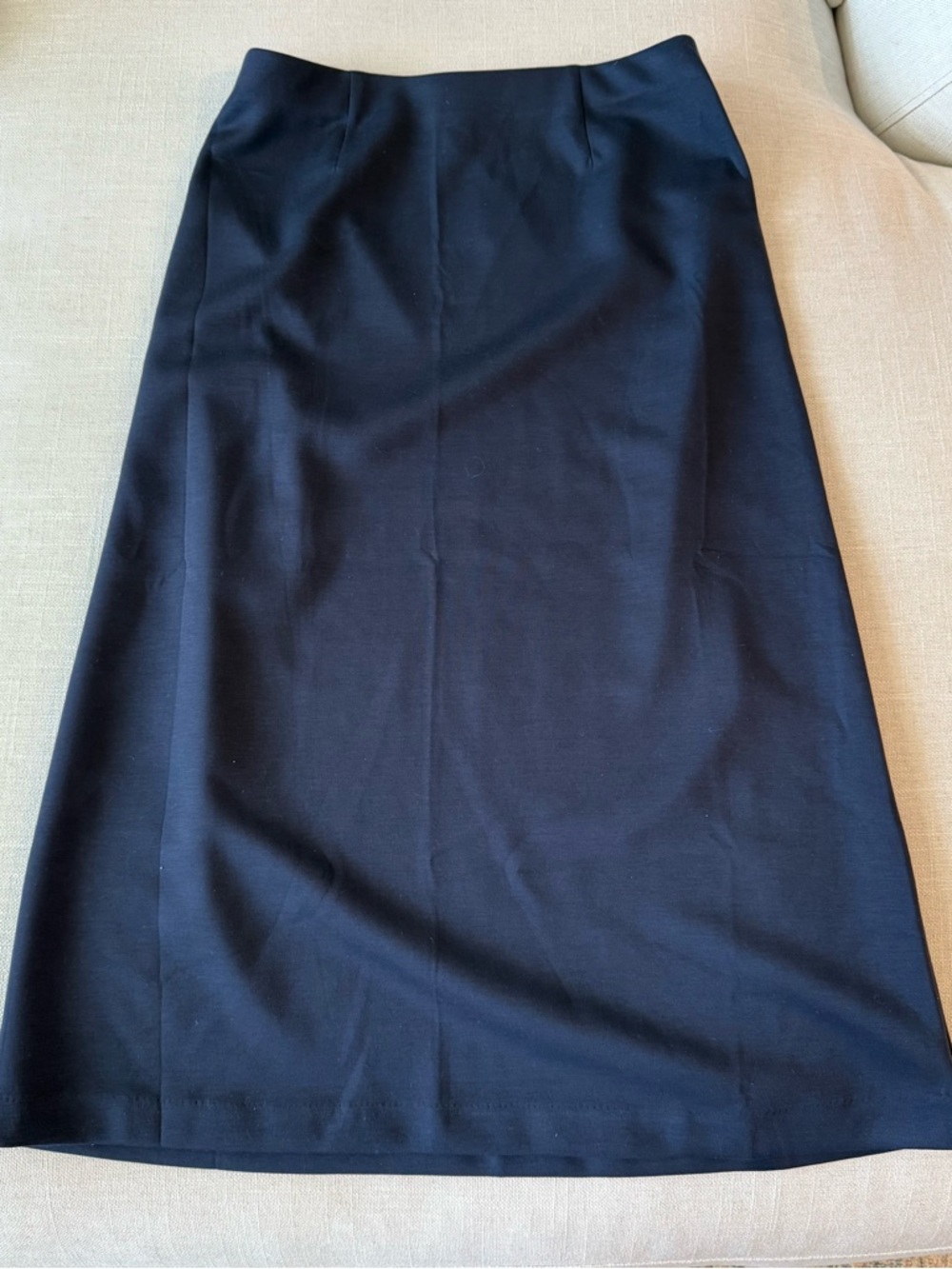 Banana Republic Navy Midi Pencil Skirt